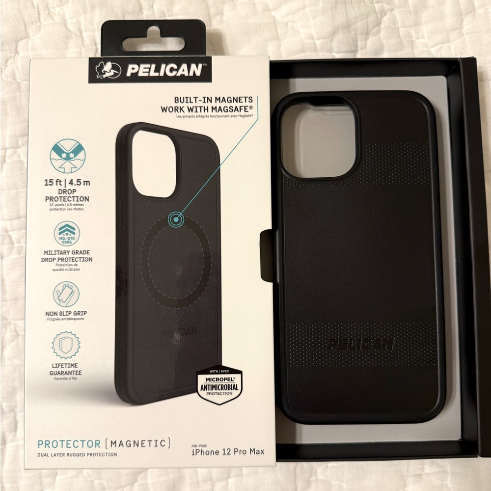 Pelican Case for iPhone 12 Pro Max. New in box. Never used.